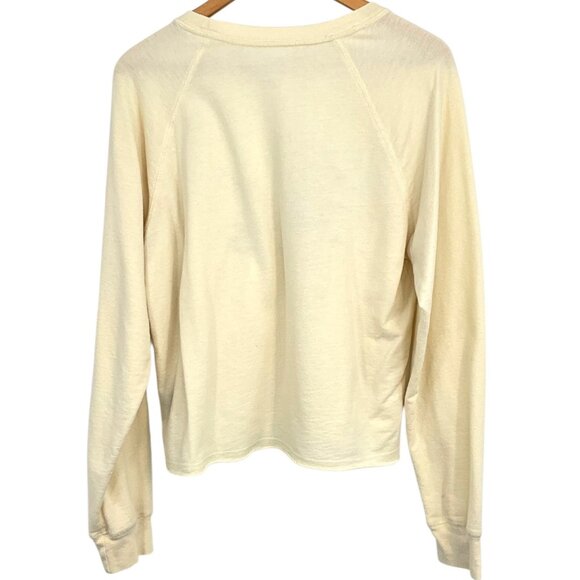 Anthropologie Morgan Harper Nichols Run Free Top Cropped Graphic Size Medium M - Picture 4 of 7